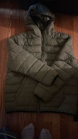 Green NewBalance light weight bubble jacket