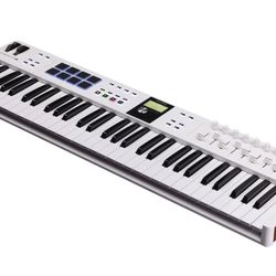ARTURIA Keylab Essential 61 mk3 White 61-Key USB MIDI Keyboard Controller