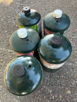 Propane Fuel Camping Cylinders (1lbs) 5x