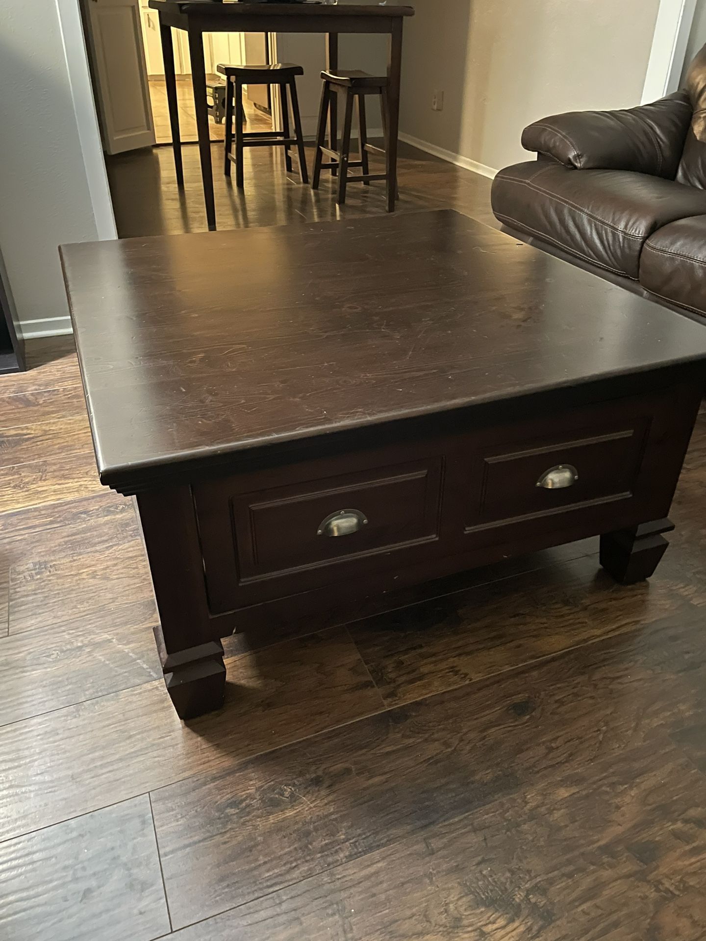 Coffee Table And End Tables Set