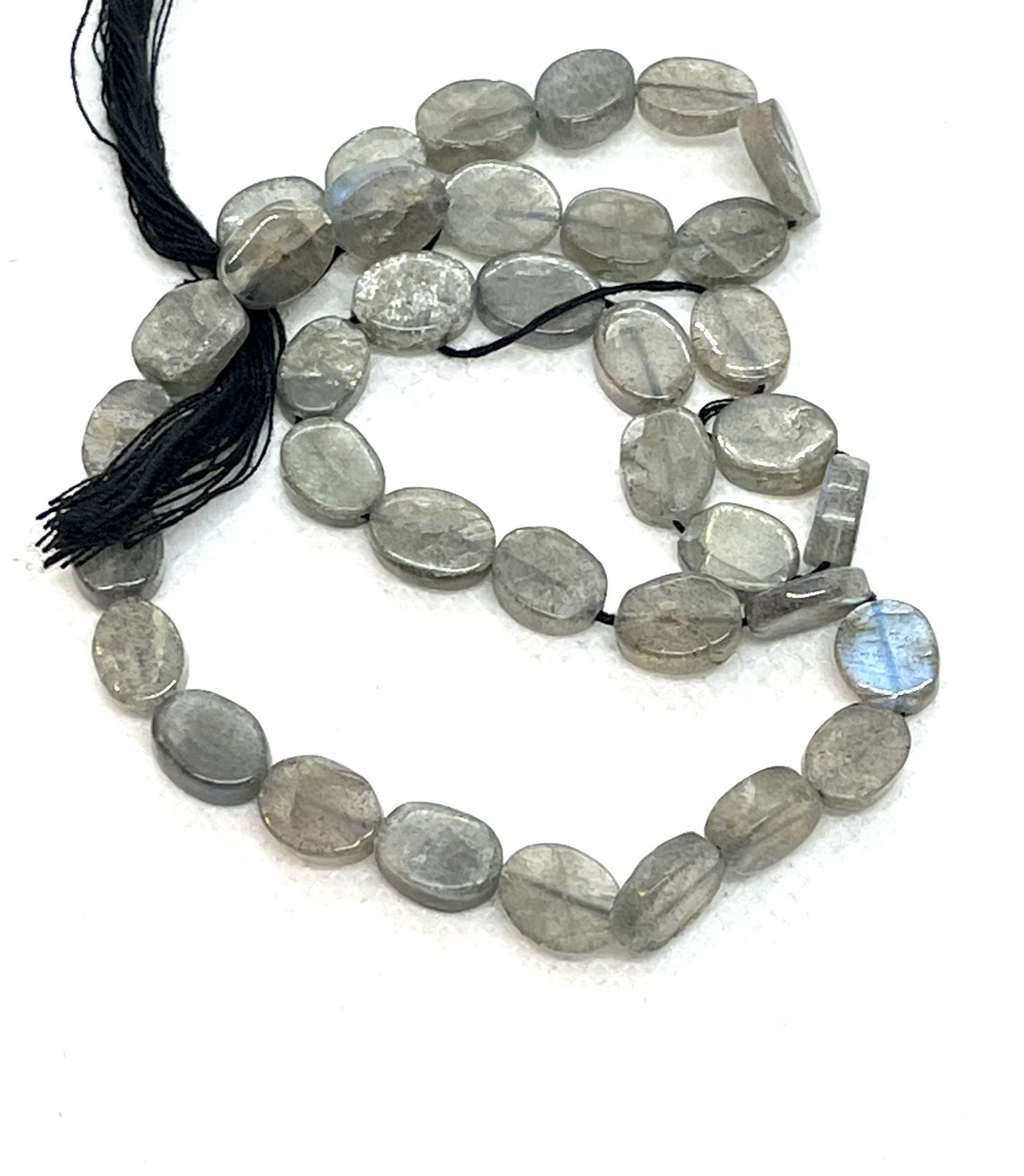 Lot Of Labradorite Oval Beads