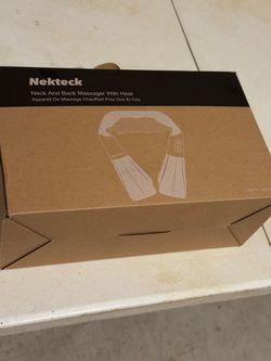 Nekteck Neck and Neck/Shoulder Massager with Heat