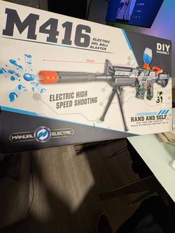 M416 electric gel ball blaster!