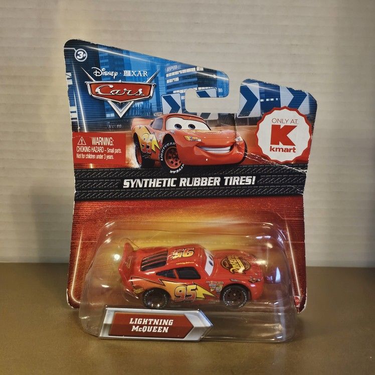 Lightning McQueen. Disney. K Mart Only. 2010. Not Opened. Slight Package Damage.