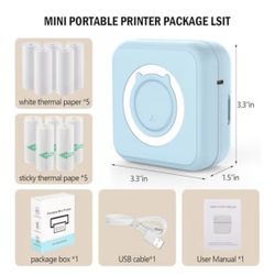portable mini printer 
