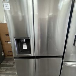 ONLY $999!!! LG 27 Cu Ft Side by Side Refrigerator w/ Craft Ice