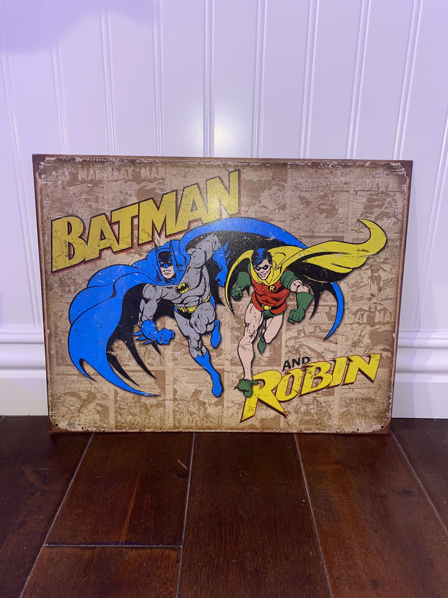 batman & robin poster