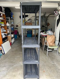 Rubber maid shelf