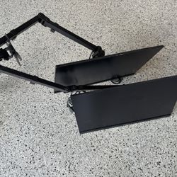 24" Monitors and Dual Monitor Desk Mount 