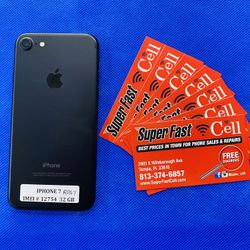 ⌚️🔥iPhone 7 32gb Factory Unlocked With Warranty 