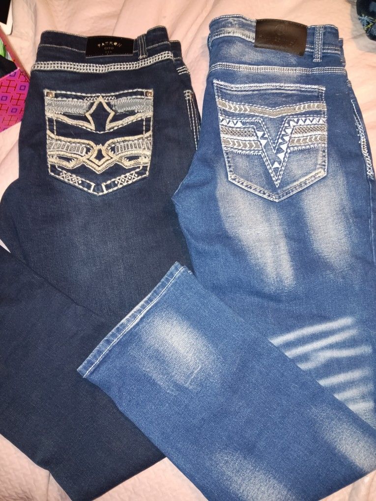 Levi 501 And Mexican Style Pants (Read Description)