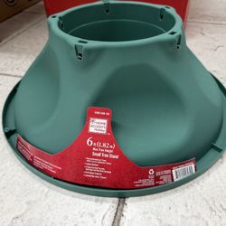 6 ft. Max Height Live Christmas Tree Small Plastic Tree Stand