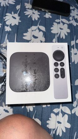 Apple TV 4K with Siri Remote + Ethernet cable
