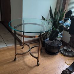 Brass Gold Little Table