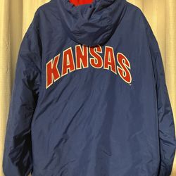 Kansas Jayhawks Vintage Jacket Hoodie College