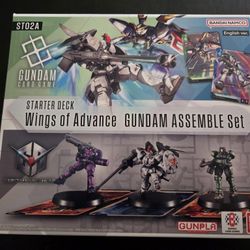 Gundam Card Game Starter Deck  Wings Of Advance Assemble Set