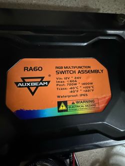 Auxbeam 6 pre wired for plug and play