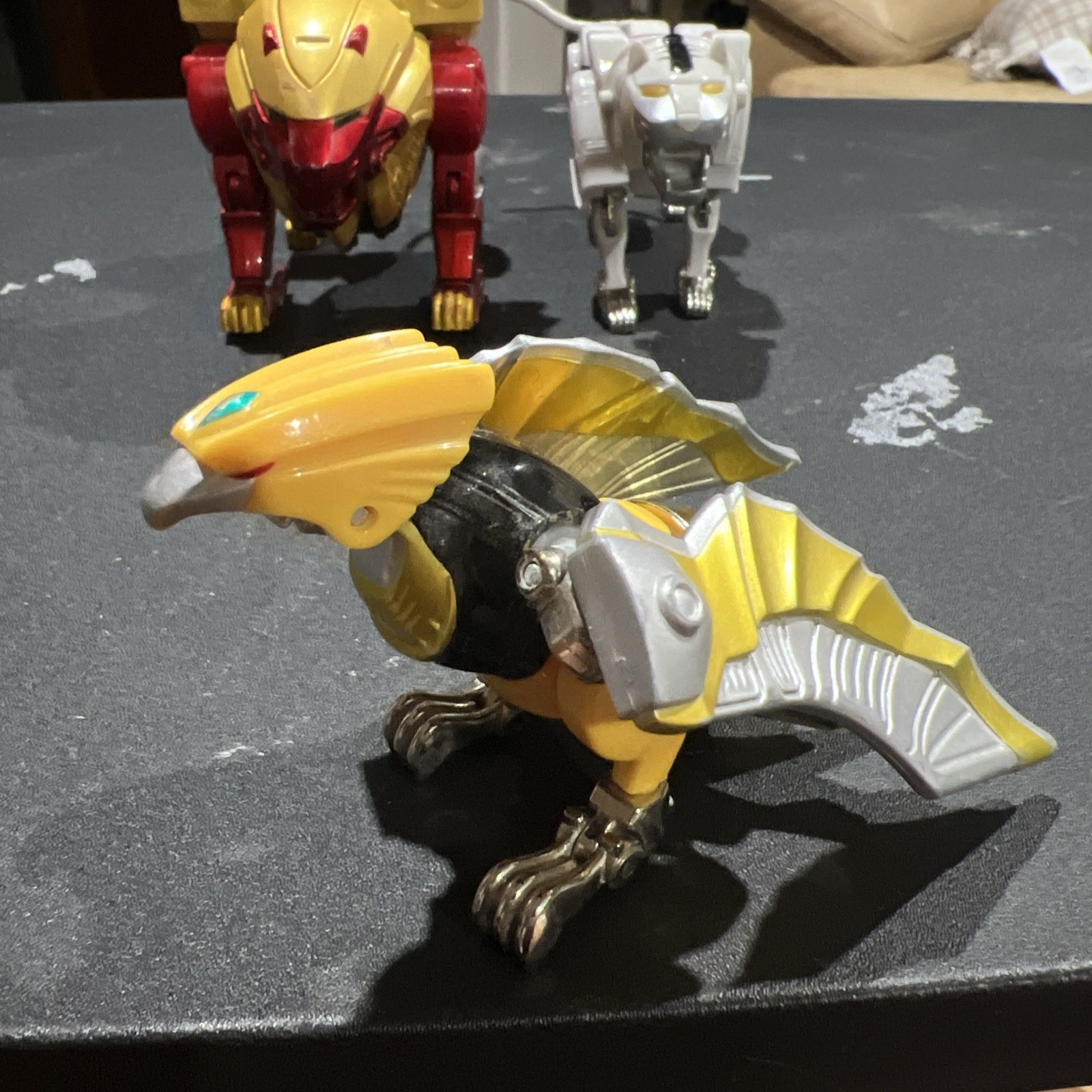 Power Rangers Wild Force BANDAI Power Animal GAO YELLOW EAGLE Zord Gaoranger