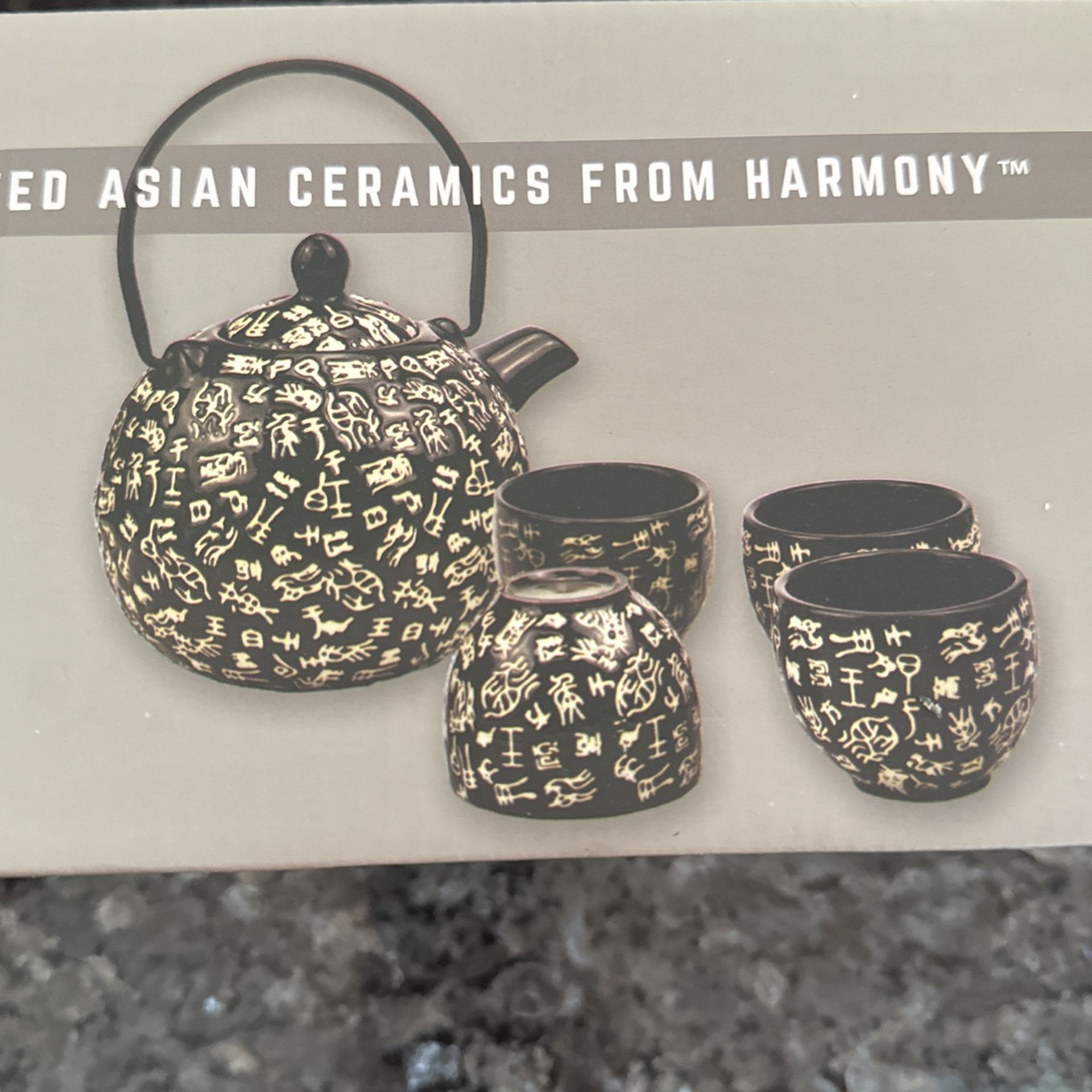 New Tea Set Authentic Hand Crafted 