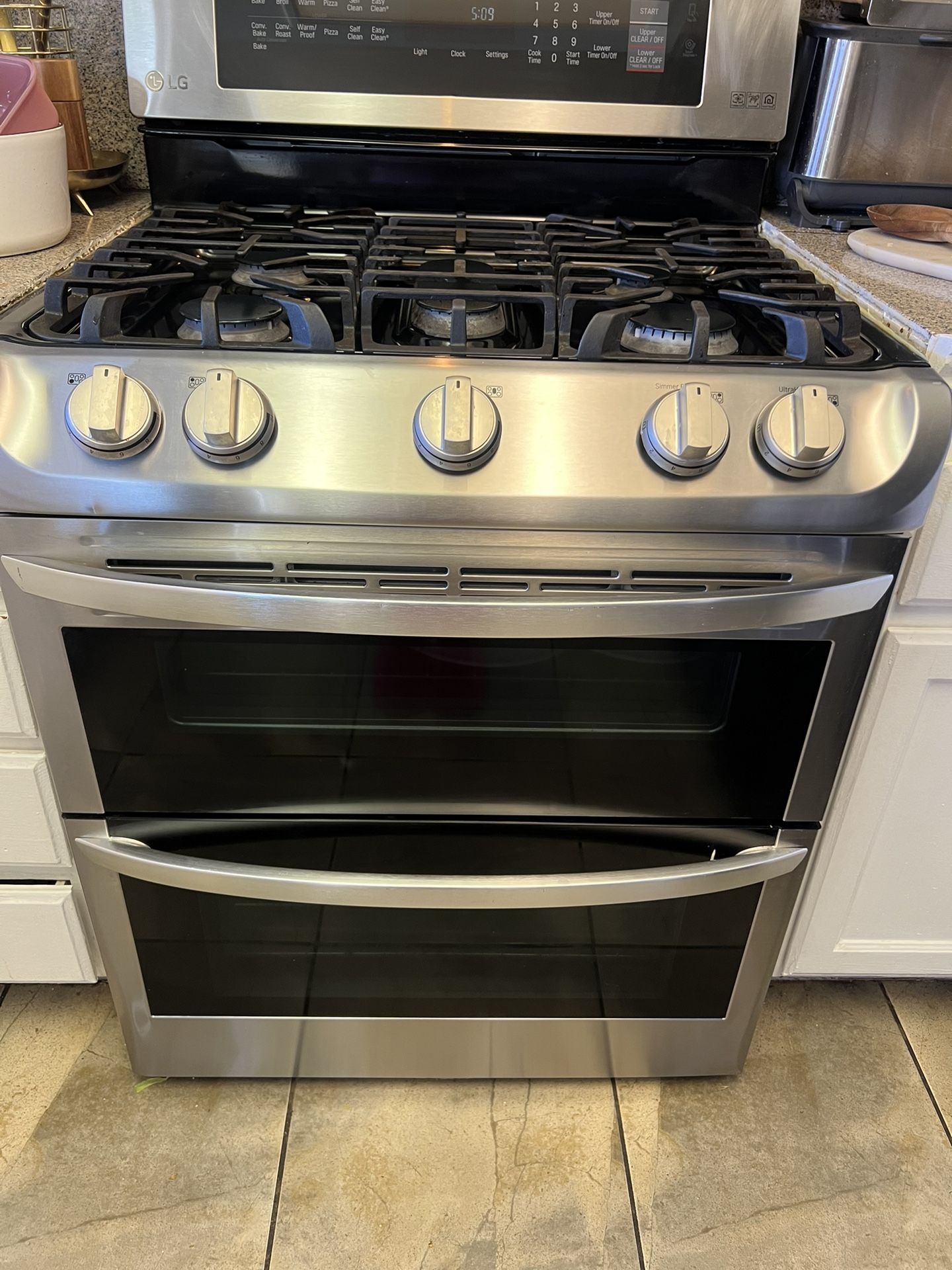 LG Stove Double Oven