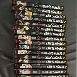 Demon slayer Manga Complete Series + Corps record