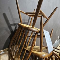 Wooden Windsor Dining Chairs