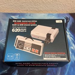 Mini Retro Console 620 Built-In Games Complete in Box
