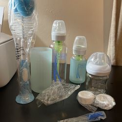 Dr. Browns Glass Bottle And Philips Agent