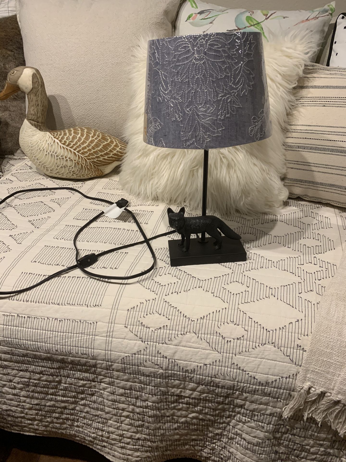 World Market Fox Lamp