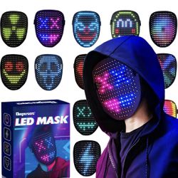 Brand New LED Mask with Gesture Sensing