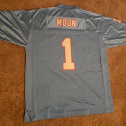 #1 Houston Oilers Warren Moon HOF Jersey XXL OR XL $50