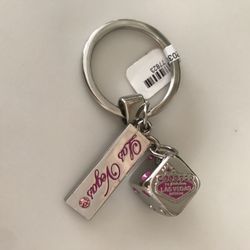 Pink Las Vegas Keychain