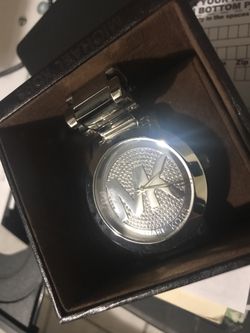 Michael kors womens silver watch