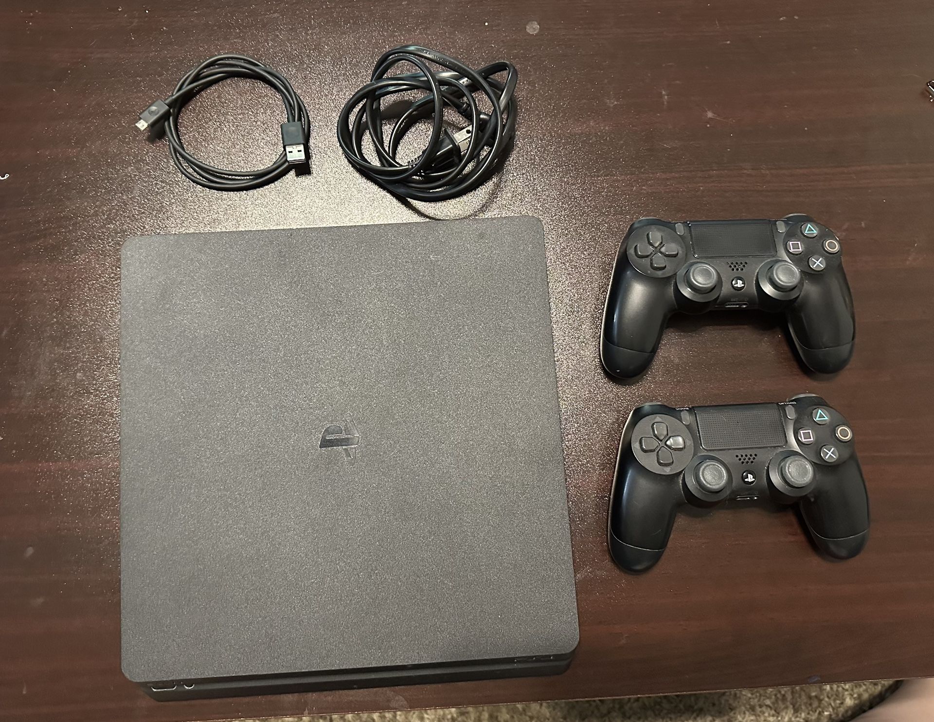 PS4 With Controllers