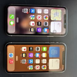 2 Apple iPhone 11’s. Cricket. 64GB.