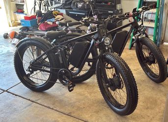 2 Like New E-Bikes for sale