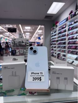 Iphone 15 Spectrum Locked 128GB Blue