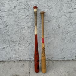 Louisville Slugger Wooden Baseball Bat 32” & 33.15” 