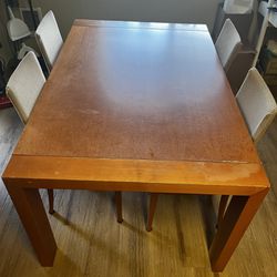 Dining Table And Chairs (4)
