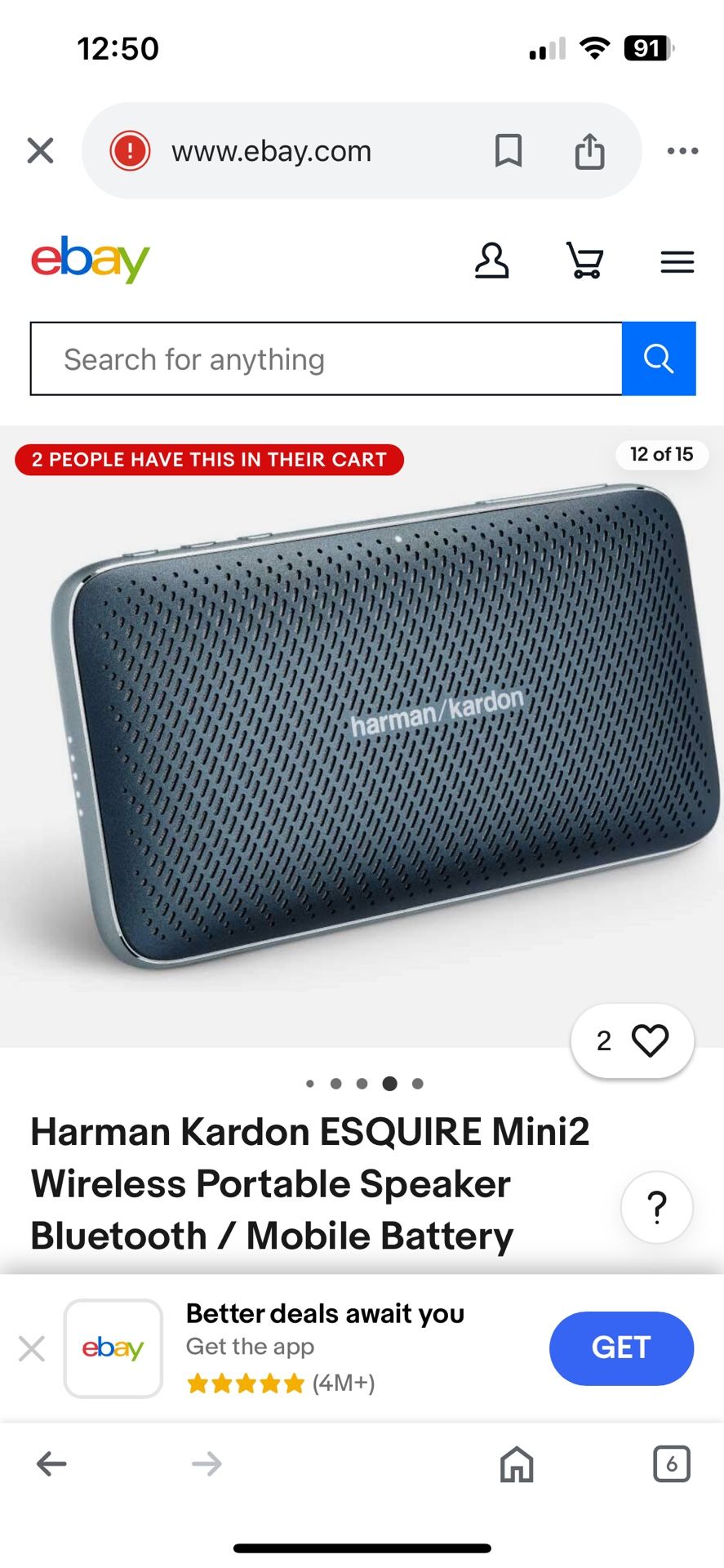 Harlan-kardon Speaker And Battery Charge 