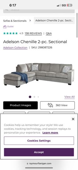 Ashley Furniture Sectional Sofa