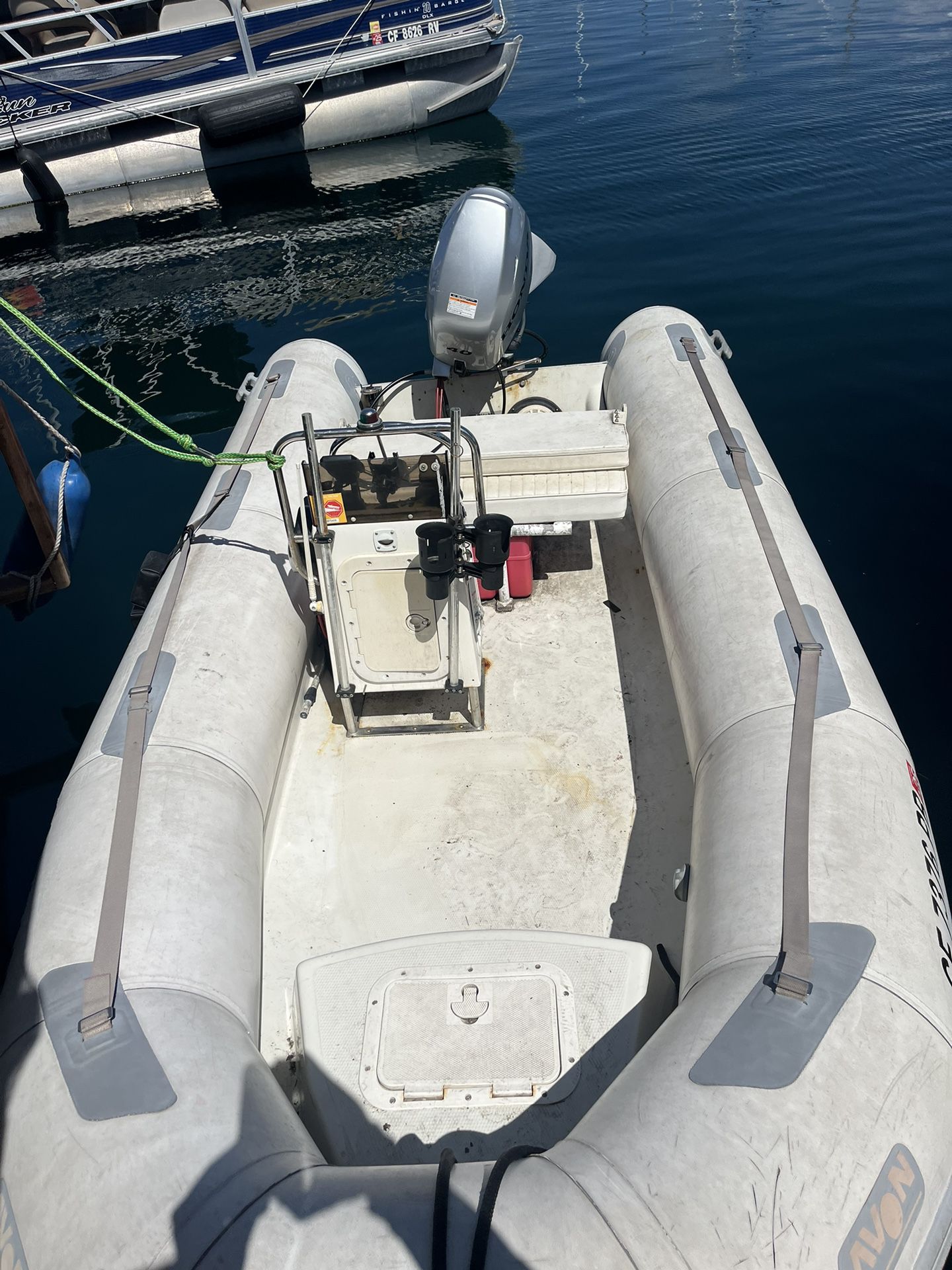 2021 Honda 40 Hp With An Avon Inflatable 