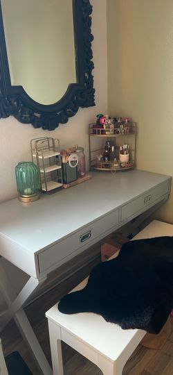 Grey Vanity /Desk