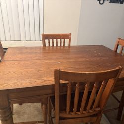 Wood Dining Table 