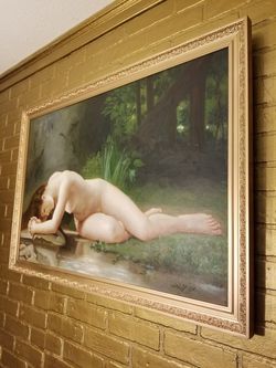 Gorgeous Framed Oil Painting