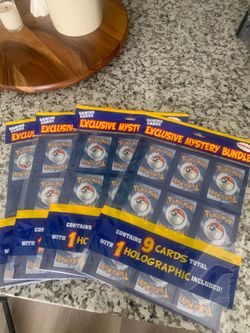 Exclusive mystery bundle pokemon cards
