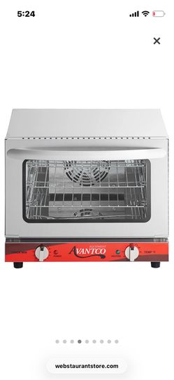 Avantco quarter size convection oven