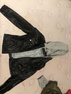Brand new vegan leather jacket