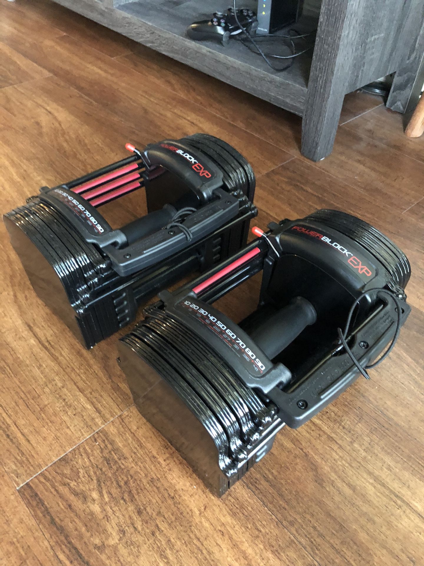 Power Block EXP 5-50lbs adjustable weights