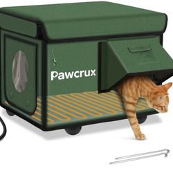 Pawcrux Heated House